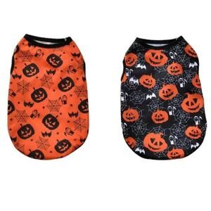 Halloween Themed Lightweight Dog Vests (2) Size Large NWT